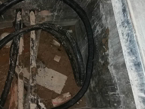 恢復電纜、安裝完畢